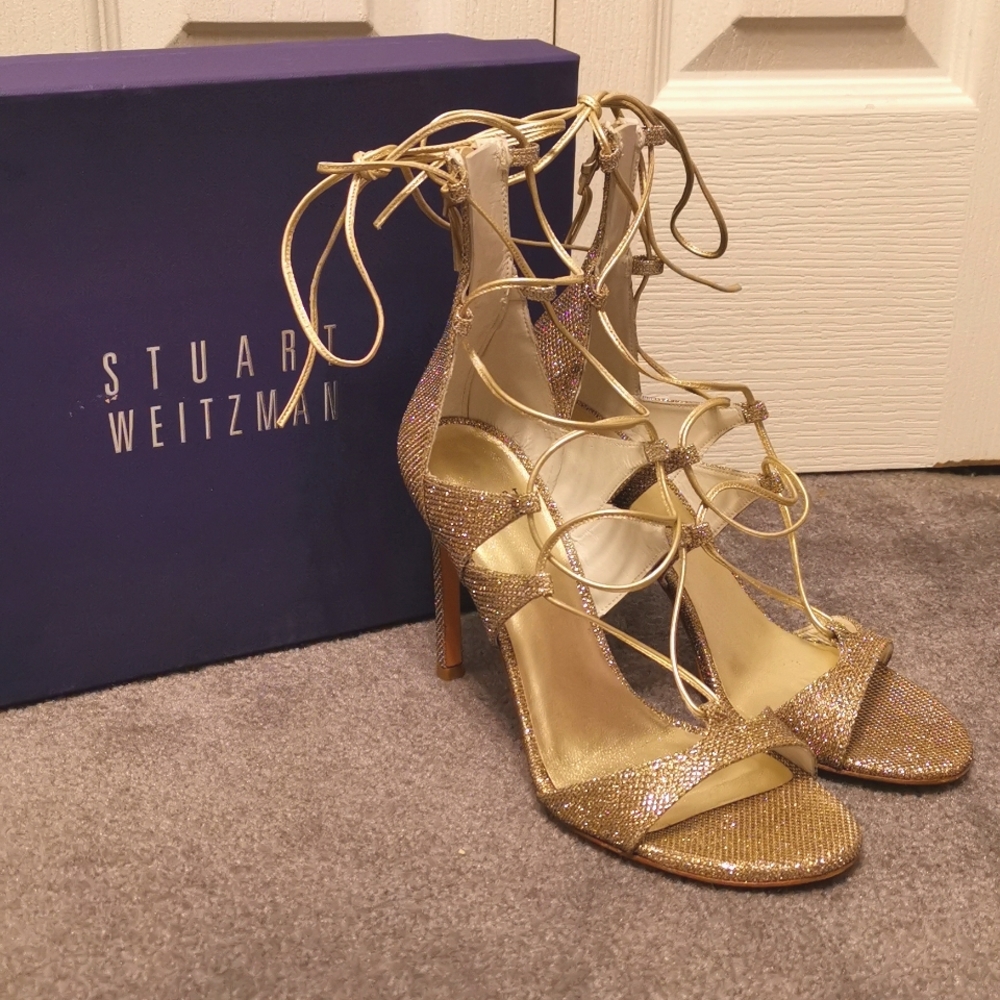 Stuart Weitzman Legwrap Sandals - Picture 3 of 8